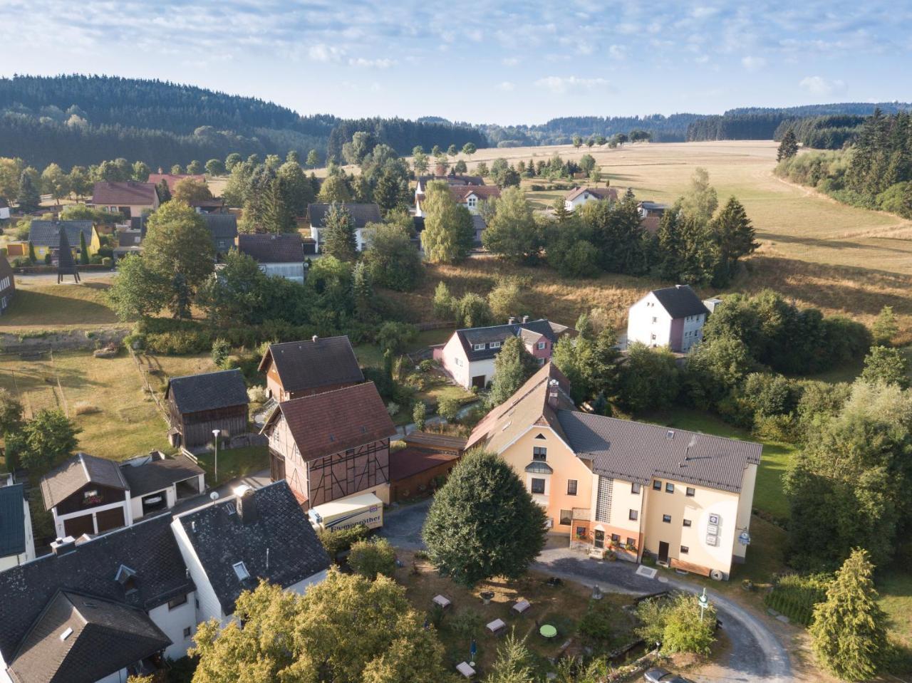 Landgasthof Zur Muehle Naila Exterior foto