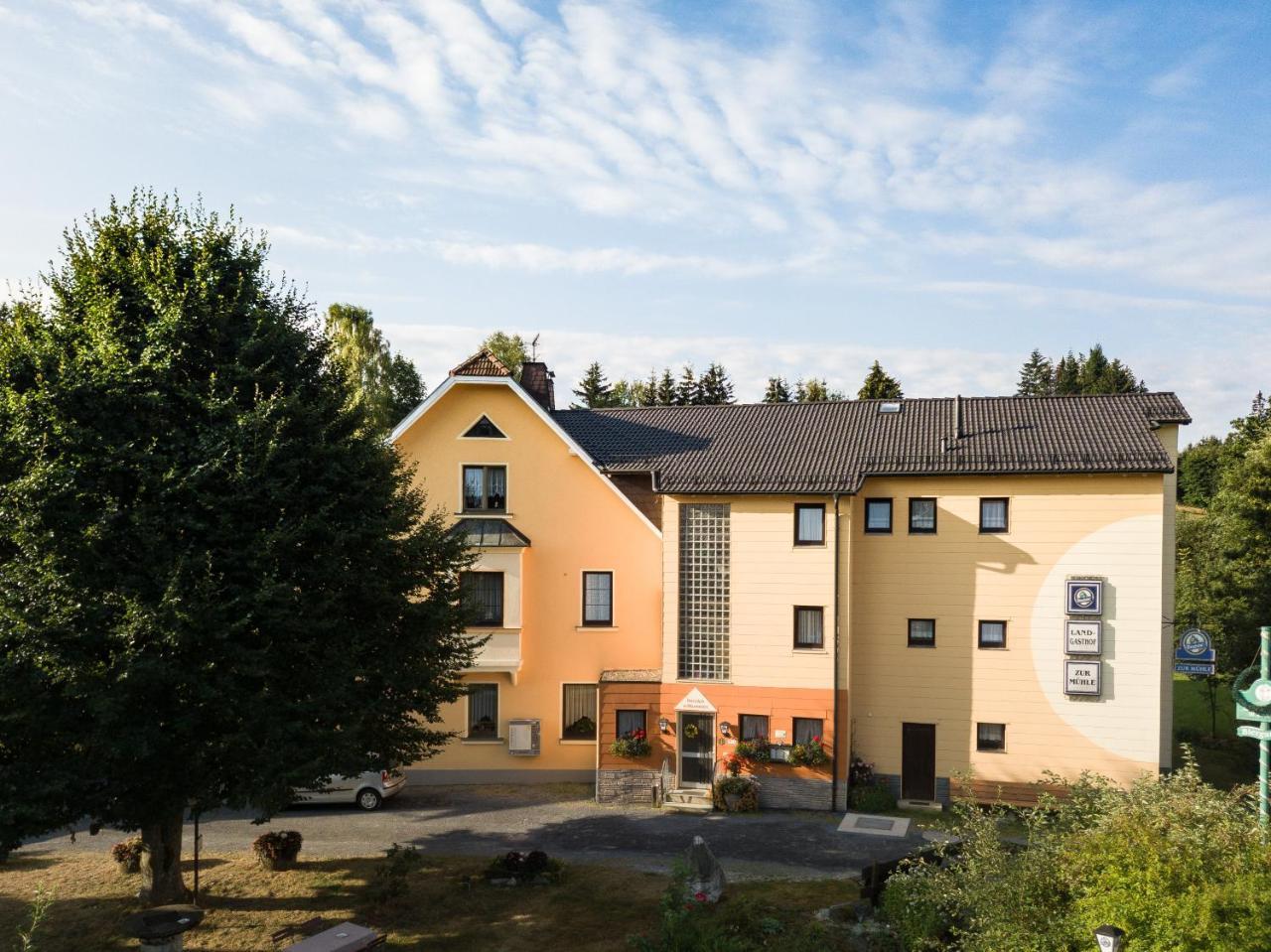 Landgasthof Zur Muehle Naila Exterior foto